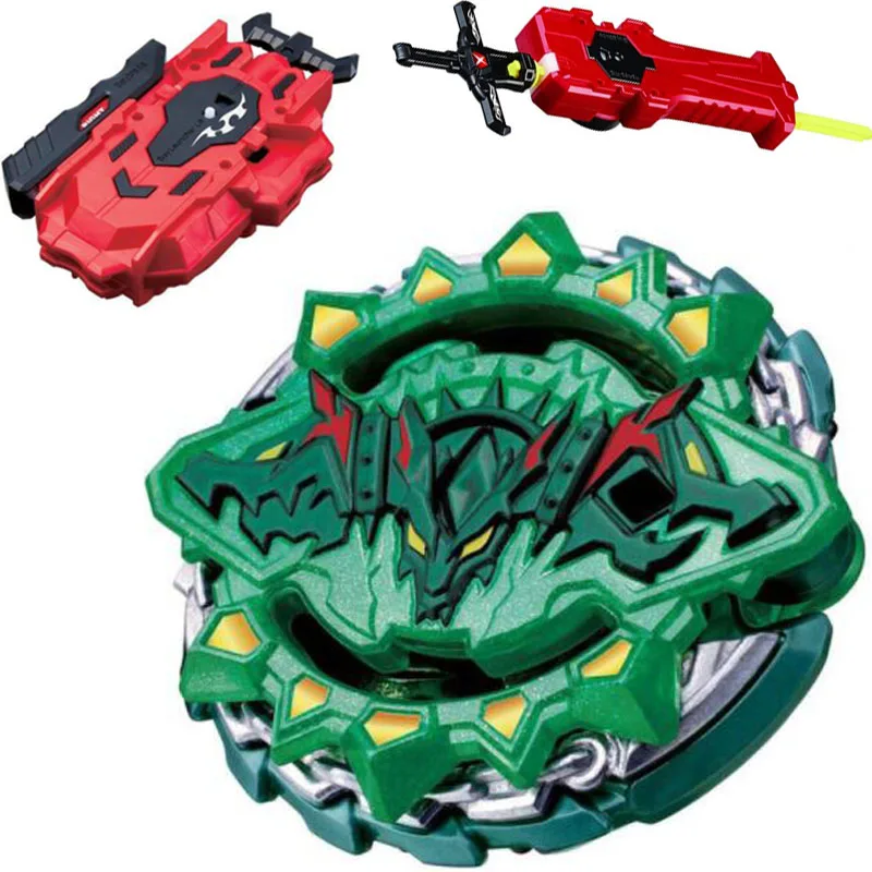 

B-X TOUPIE BURST BEYBLADE Spinning Top Hazard Kerbeus 7 Atomic BOOSTER B-121 LR RED Launcher and Sword Launcher B121 B122 B125