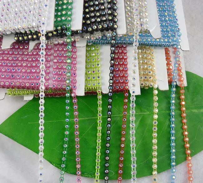 Diy SS12 Хрустальное стекло 3 мм пластиковый стаканчик Со стразы для одежды обуви