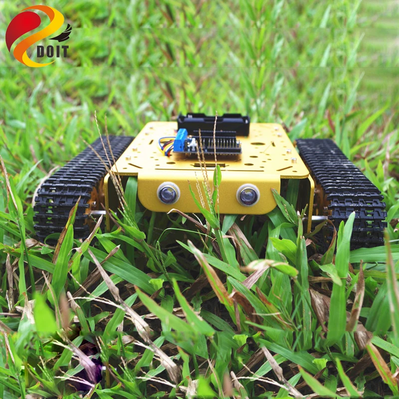 Комплект для сборки радиоуправляемого танка DOIT T200 с системой Android и iOS|tank control|rc tank