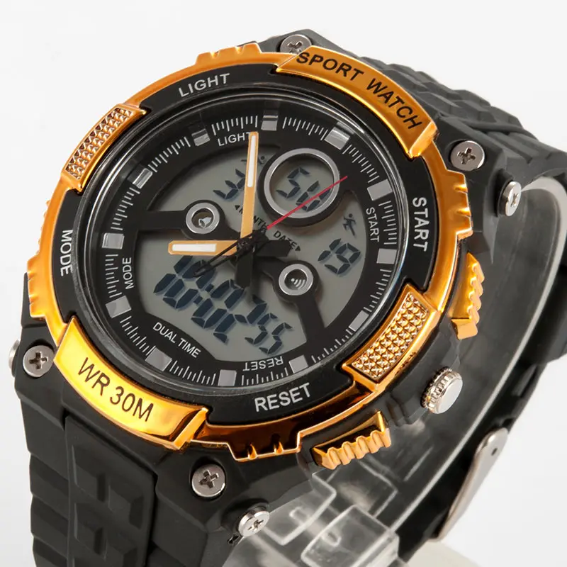 Мода повседневная мужские часы роскошные военная спортивные наручные relogio masculino