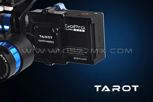 Ormino Таро 2-осевой бесщеточный карданный шарнир BGC 2 осевой T-2D для камеры Gopro Hero3 Fpv