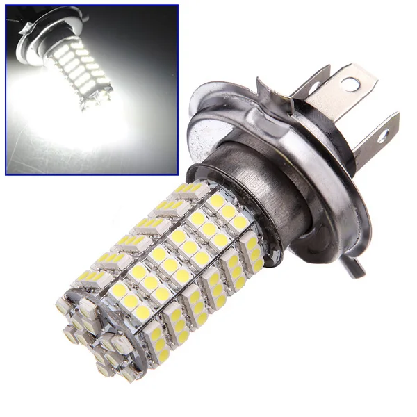 Автомобильная лампа H4 120 светодиодный 3528 1210 SMD чистый белый автомобильный