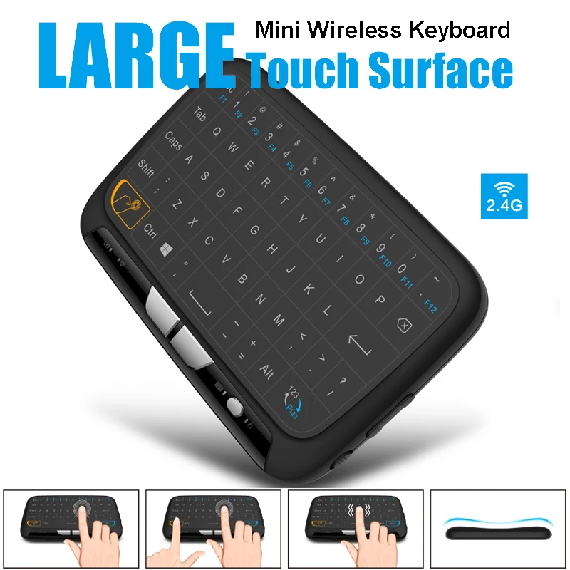 Универсальный пульт дистанционного управления 2 4G Air Mouse с большой сенсорной