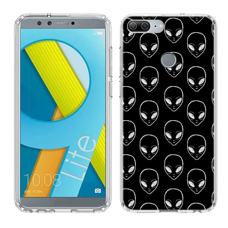 Alien Smoking Weed Fundas Silicon Phone Case For Huawei Honor 20 Pro 10 9 lite 8X 8A 20i 8C 8S V20 Y5 Y6 Y7 Y9 2019 Cover | Мобильные