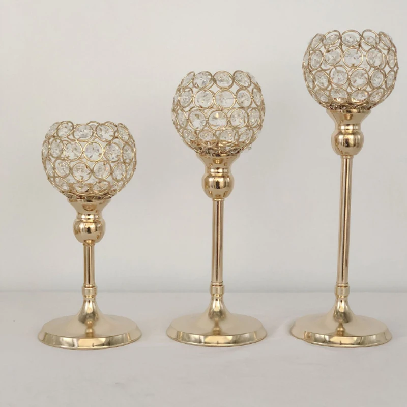 ERMAKOVA Хрустальные Подсвечники Tealight, стеклянные подсвечники, фонари, домашний свадебный стол, украшение для дома
