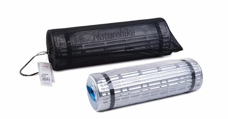 NatureHike матрас для палатки с алюминиевым покрытием, утолщенный походный коврик для 1 человека, 2 цвета, IXPE, влагостойкий коврик для занятий спортом на открытом воздухе
