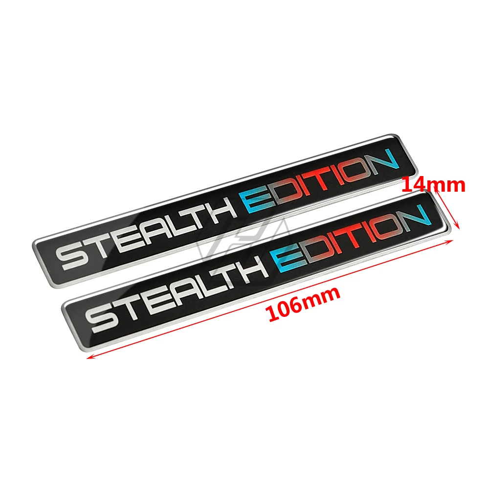 3D наклейка на мотоцикл бак Stealth Edition для Yamaha Honda Kawasaki Suzuki Ducati Aprilia Vespa Triumph|Наклейки и