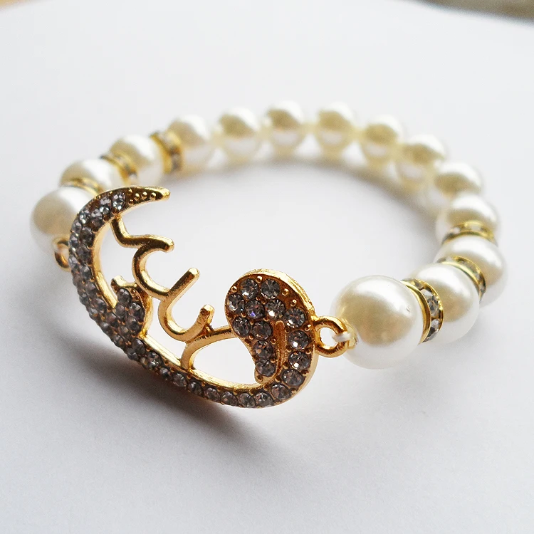 Ювелирная фабрика белый искусственный жемчуг католическая мусульманская