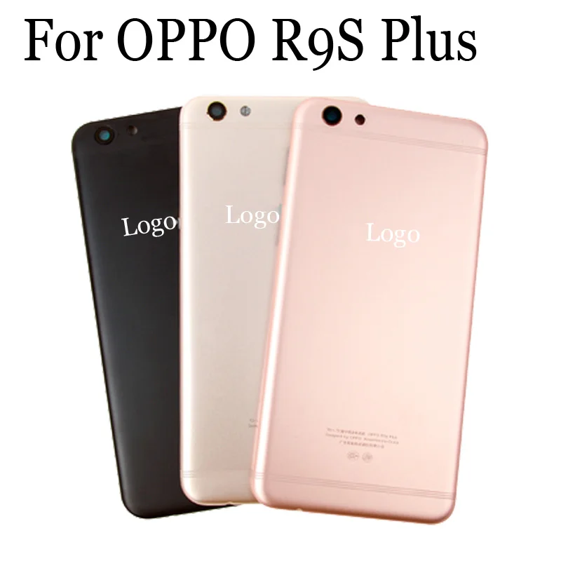 

Новинка 100%, задняя крышка батарейного отсека для OPPO R9S Plus, Крышка батарейного отсека для OPPO R 9S Plus, замена без стекла камеры