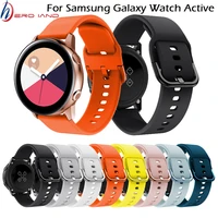 new strap for samsung galaxy watch active 2 40 44mm watch 3 4 gear s2 sport wrist bracelet replacement watchband 20mm watch band