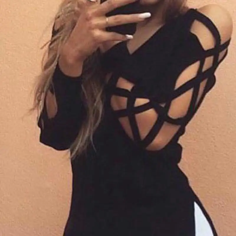 Женская летняя футболка с V образным вырезом разрезом|sexy shirt|brand t-shirtfashion t-shirt |