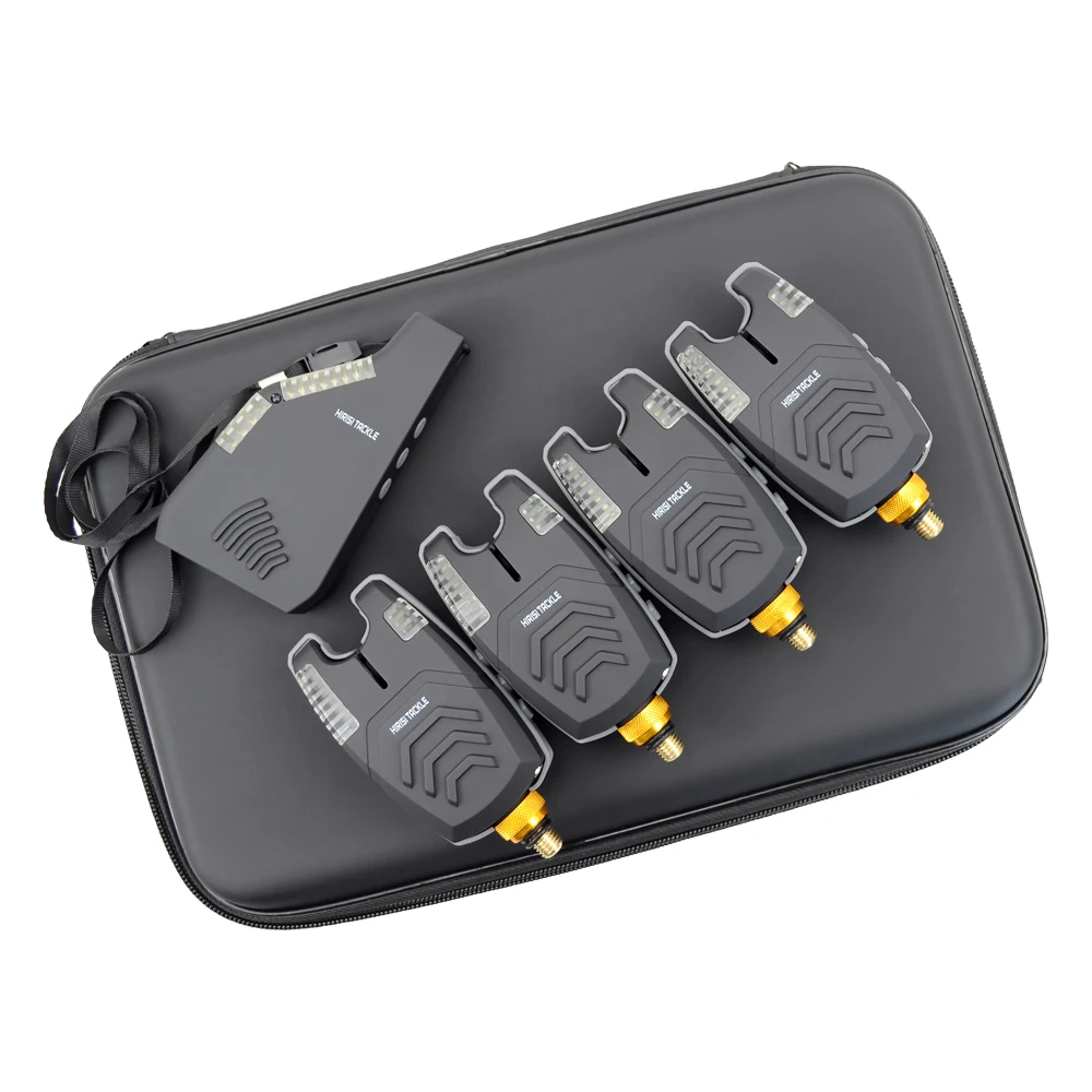 1 + 4 компл. карп рыбалка беспроводной сигнализатор поклевки для рыбалки