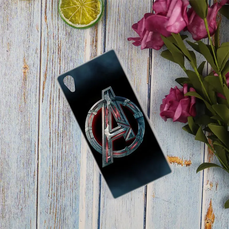 Прозрачный чехол с Мстителями Marvel для sony Xperia Z3 Z5 Premium M4 Aqua M5 X XA XA1 C4 C5 E4 E5 XZ XZ2 Compact Plus
