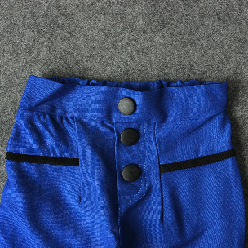 2 шт./компл. для маленьких девочек одежда детей комплект с черным топом и блузка +