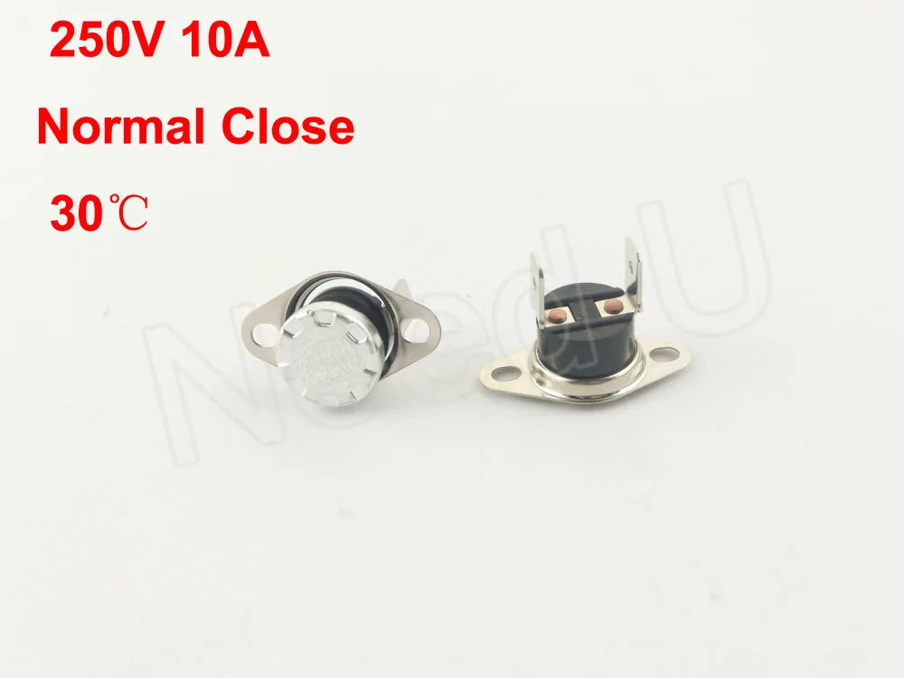 Temperature Controlled Switch Thermostat KSD301 N.C 30 Celsius | Инструменты