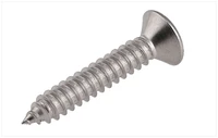 50pcs din7982 304 stainless steel m3 5m4 2 cross recessed flat head screws phillips small flat head self tappin