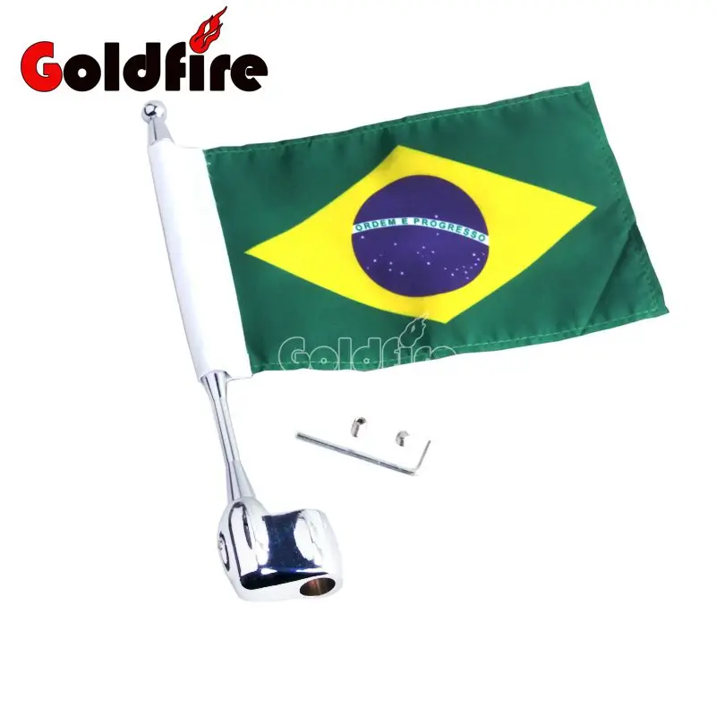 Алюминиевый задний боковой кронштейн CNC для мотоцикла багажная стойка с антенной