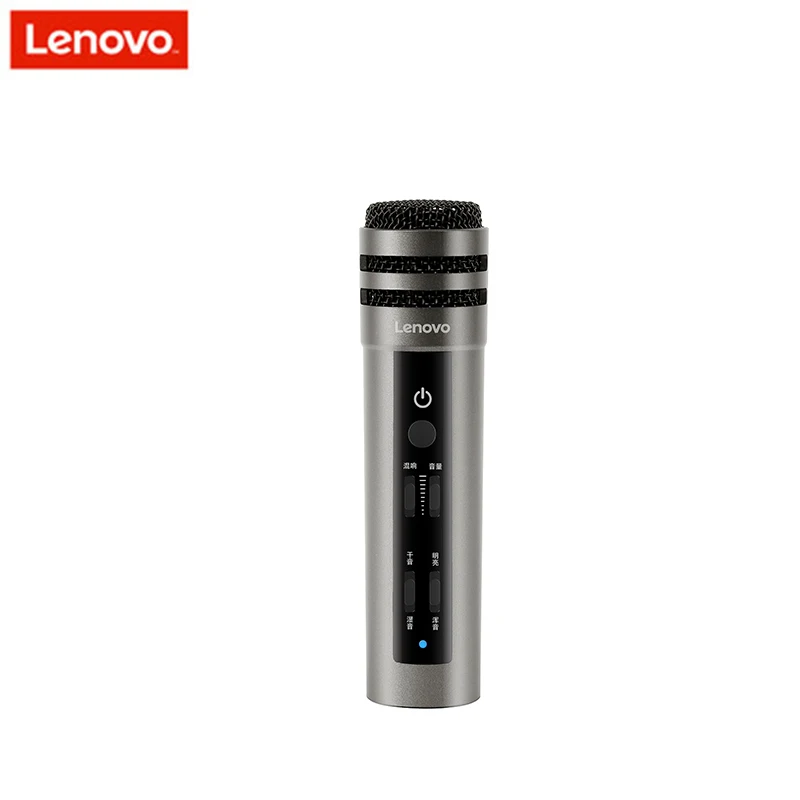 Lenovo новый оригинальный um10c Portbale проводной Беспроводной микрофон караоке