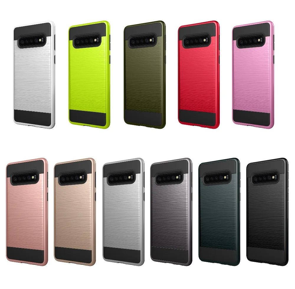 

HYAIZLZ Capa S10 Lite Case for Galaxy S10 Funda TPU+PC Slim Brushed Protector Back Cover For Samsung Galaxy S10 Plus Case