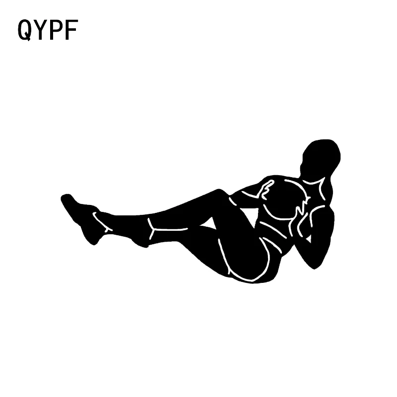 QYPF 15 5*8 1 см тренировки живота фитнеса Декор виниловый автомобильный стикер