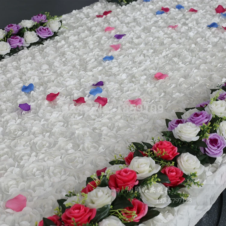 10 м/лот свадебный 3D розовый ковер занавес скатерти реквизит с готовой кромкой |