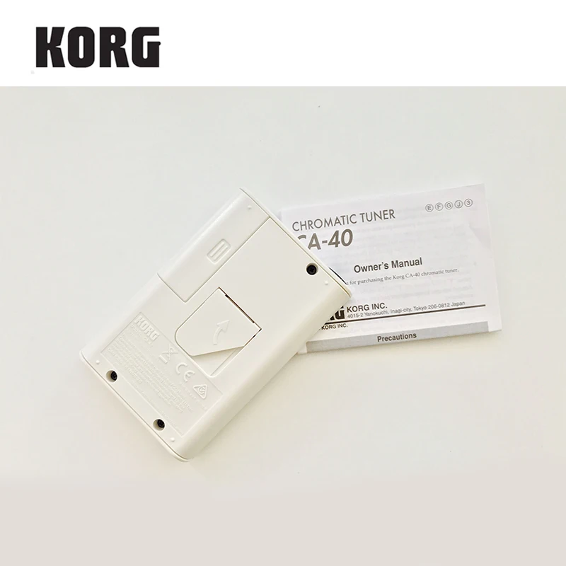 KORG CA2 CA50 большой дисплей Авто хроматический тюнер гитара/бас/саксофон/скрипка/тюнер для флейты Универсальный тюнер