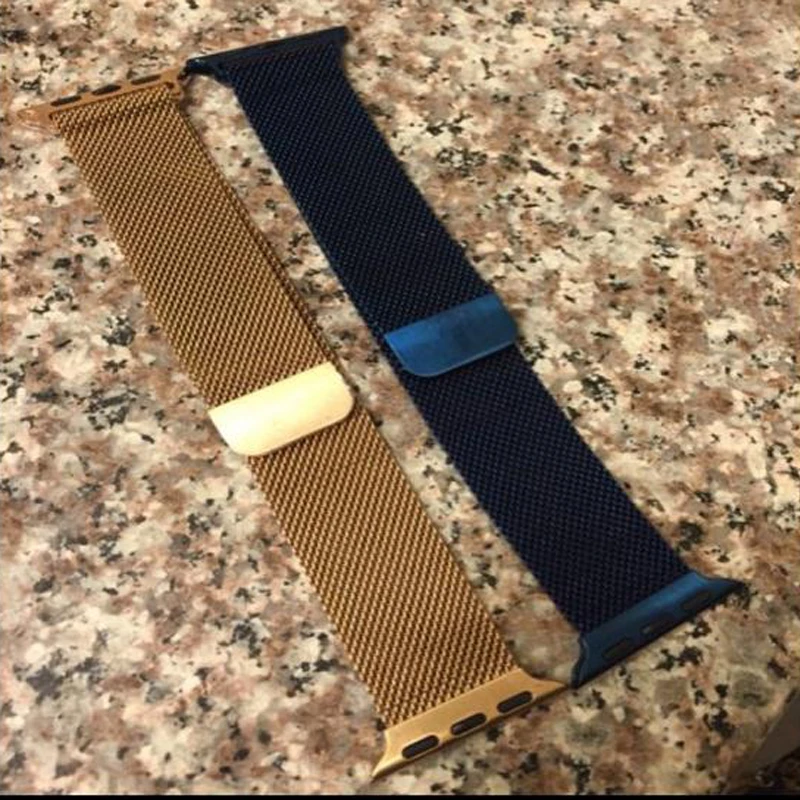 2017 Высокое Качество Нового Замка Магнит Сетка Из Нержавеющей Стали Ремешок Для