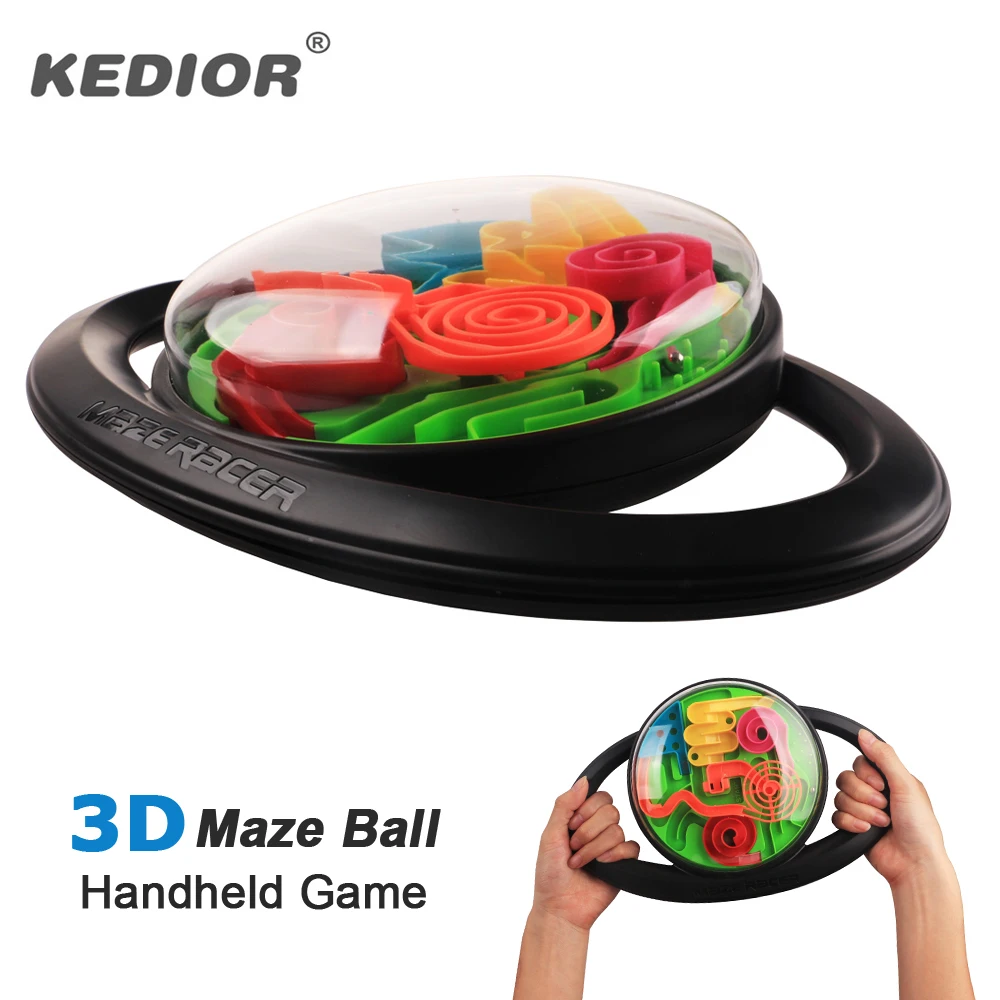 Новинка 2020 магический руль Интеллектуальный 3D лабиринт шар для детей