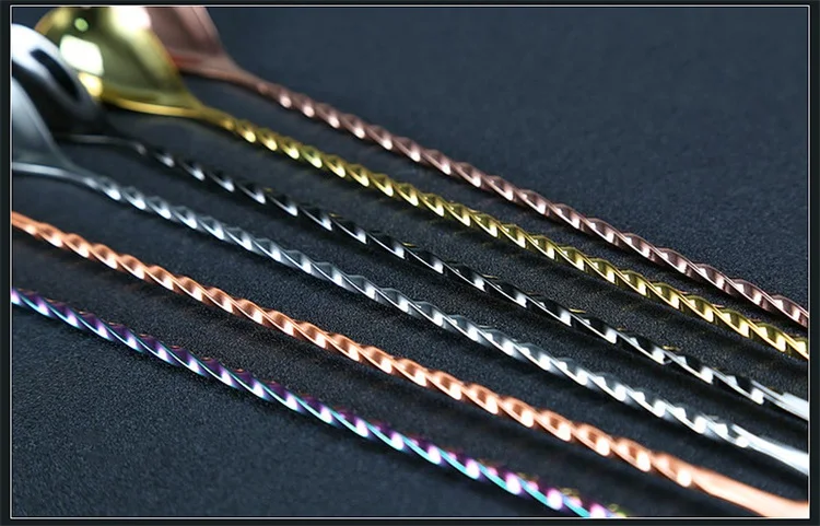 Нержавеющая сталь 2 в 1 ложка для смешивания высокое качество 30 см длинная ручка