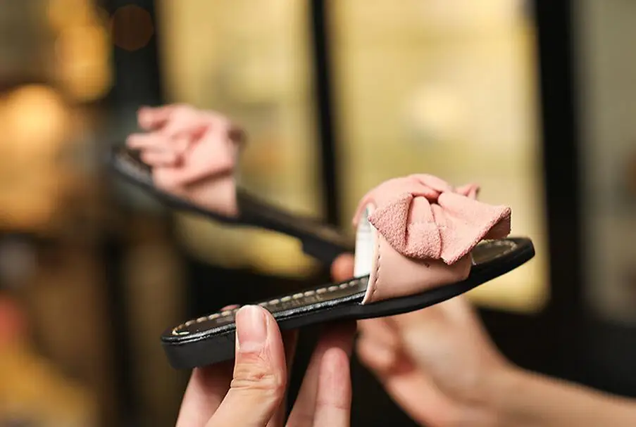 2017 летние модели детской обуви тапочки для принцессы в Корейском стиле красивые