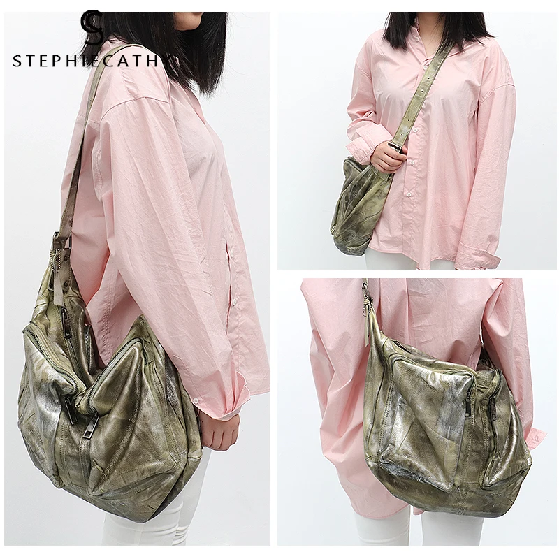 SC винтажный стиль женская сумка роскошные кожаные сумки женские дизайнерская