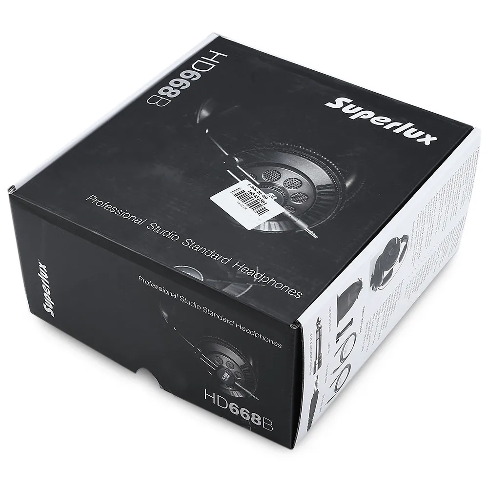 Superlux HD668B профессиональные полуоткрытые студийные стандартные динамические