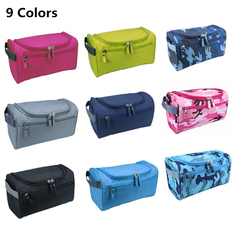 Новинка водонепроницаемая мужская сумка для макияжа нейлоновая дорожная