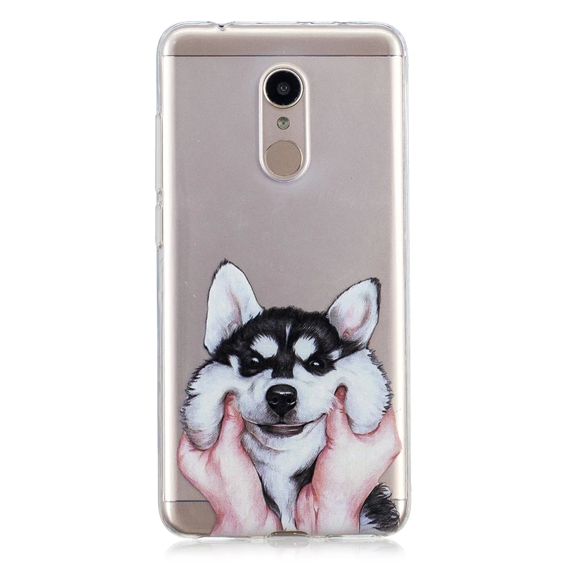 Xiaomi Redmi 5 Plus Case Cover Cartoon Panda Dog Cat Soft Silicone Phone on for Xiomi Redmi5 Women |
