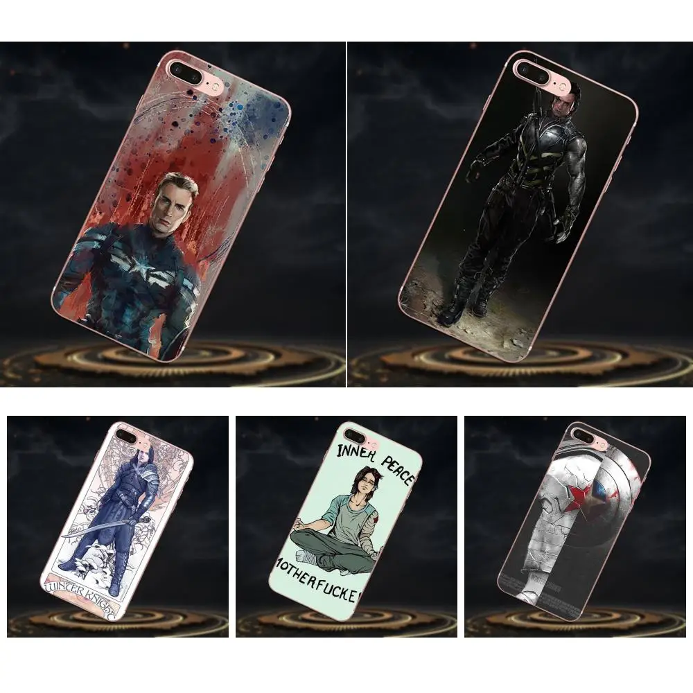 Чехол Bucky Barnes для Galaxy A3 A5 A7 On5 On7 2015 2016 2017 Grand Alpha G850 Core2 Prime S2 I9082|Бамперы| |