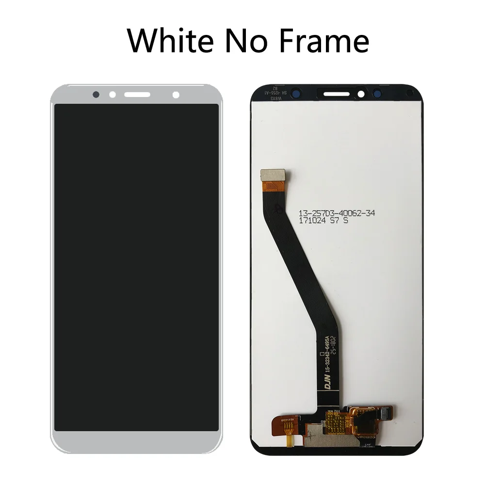 White no Frame AAA высокое качество 5," ЖК+ рамка для huawei Honor 7A pro aum-l29 AUM-L29 ЖК-дисплей кодирующий преобразователь сенсорного экрана в сборе Замена - Цвет: White no Frame