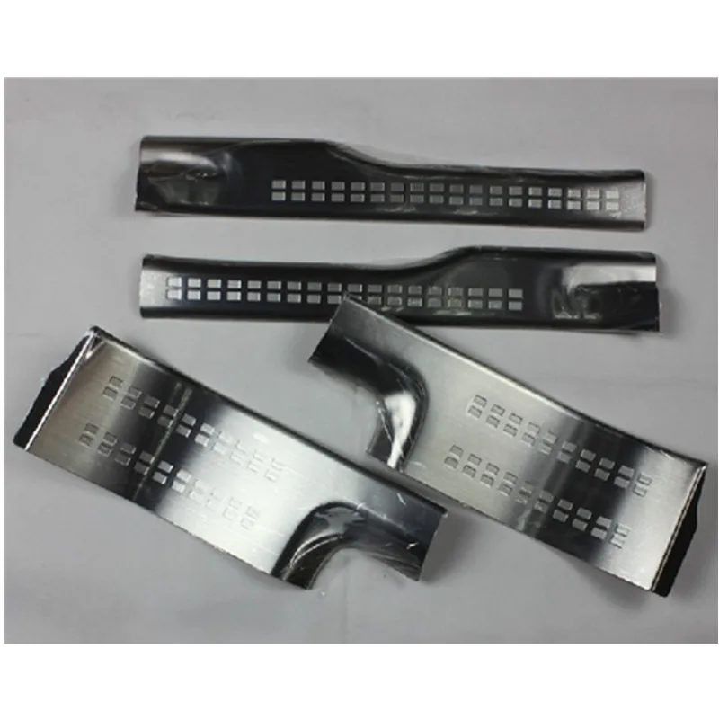 Боковая внутренняя Накладка на порог двери из нержавеющей стали 4 шт. для Mitsubishi