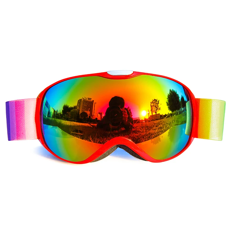 EYTOCOR/Новинка Детские Лыжные очки с защитой UV400 для девочек и мальчиков лыжные