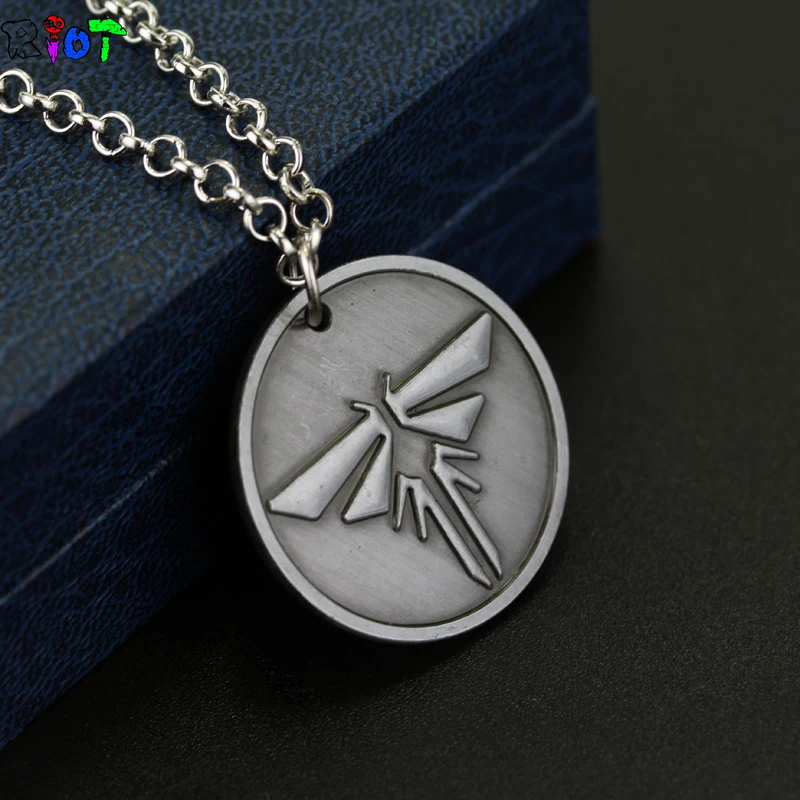 Последний из нас левшей позади сплав кулон ожерелье бусы цепь винтажное воротник