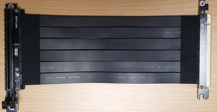 Вертикальная графическая карта Riser PCI-E x16 до вертикальная подставка для Alpha 550RGB 330