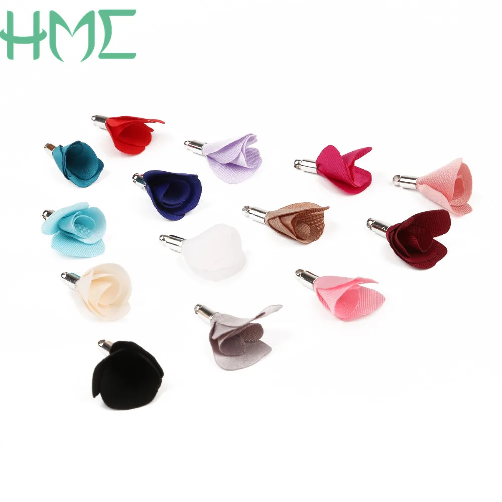 30/60 шт./лот подвески из ткани с кисточками и цветами для самостоятельного