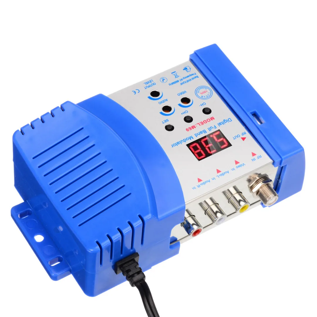 Домашний модулятор цифровой модулятор RF AV в tv конвертер адаптер VHF UHF модулятор