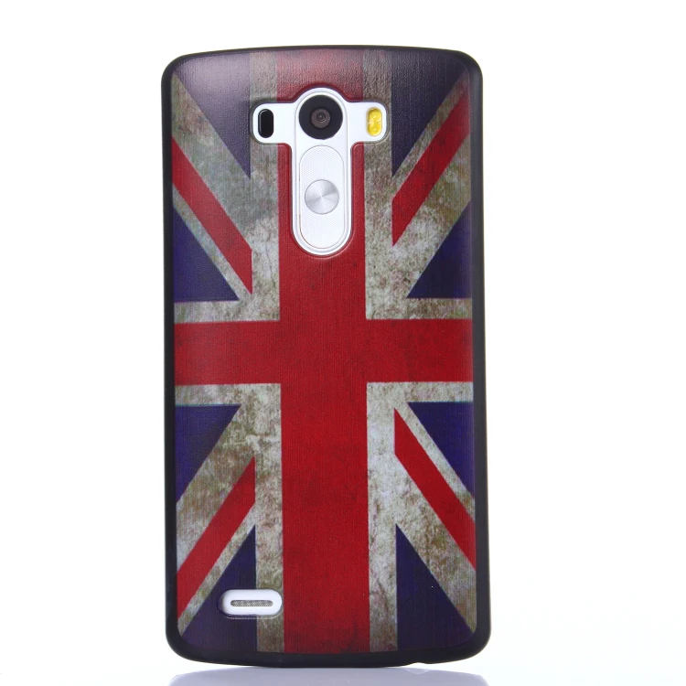 Hard Back Cover Case for LG G3 D850 D851 D855 5.5'' Retro UK USA Flag Pattern Luxury Tribe Eiffel Tower Skin |