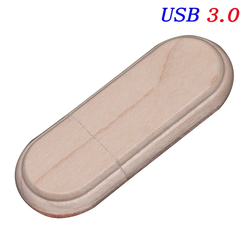 JASTER USB 3,0 изготовленный на заказ Логотип Деревянный высокоскоростной usb+ флип-бокс usb флэш-накопитель карта памяти 4 ГБ 8 ГБ 16 ГБ 32 ГБ 64 ГБ свадебный подарок - Цвет: Maple  wood