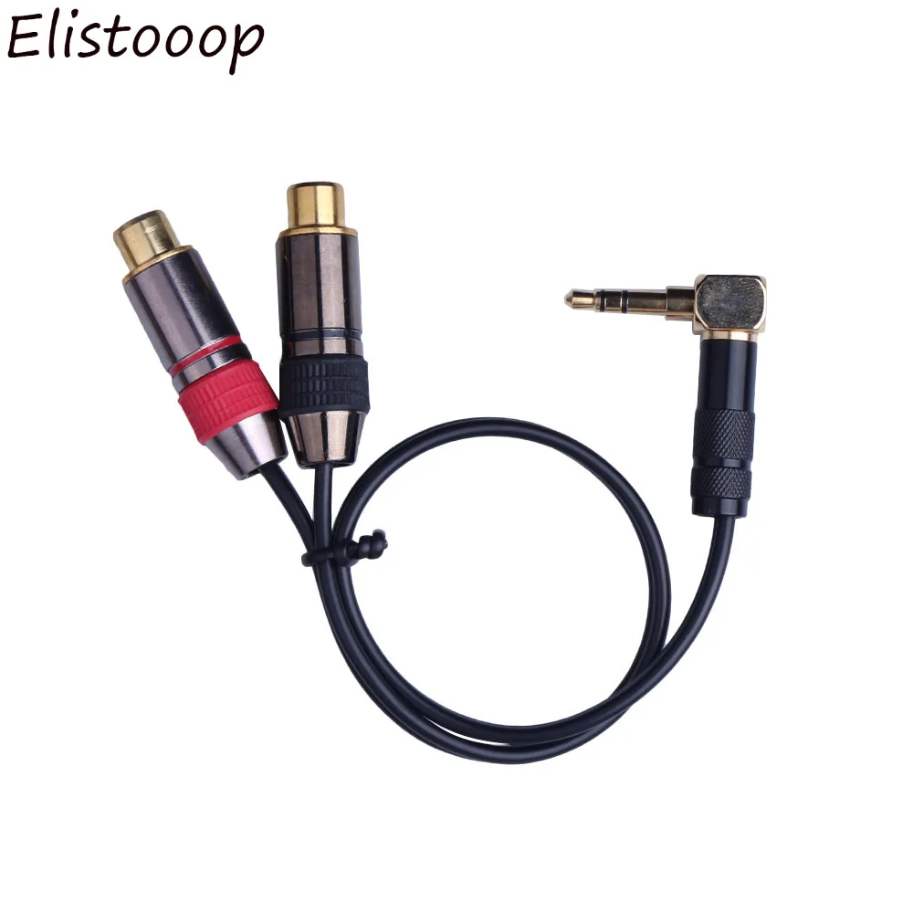 Аудиокабель Elistooop 3 5 мм разъем RCA для наушников типа Папа мама Aux домашнего
