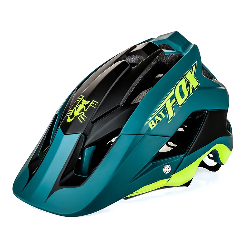 

BATFOX Bike Helmet Overall Molded Mountain Road Helmet Ultralight Bicycle Cycling Helmet BAT FOX DH AM Casco Ciclismo Bicicleta