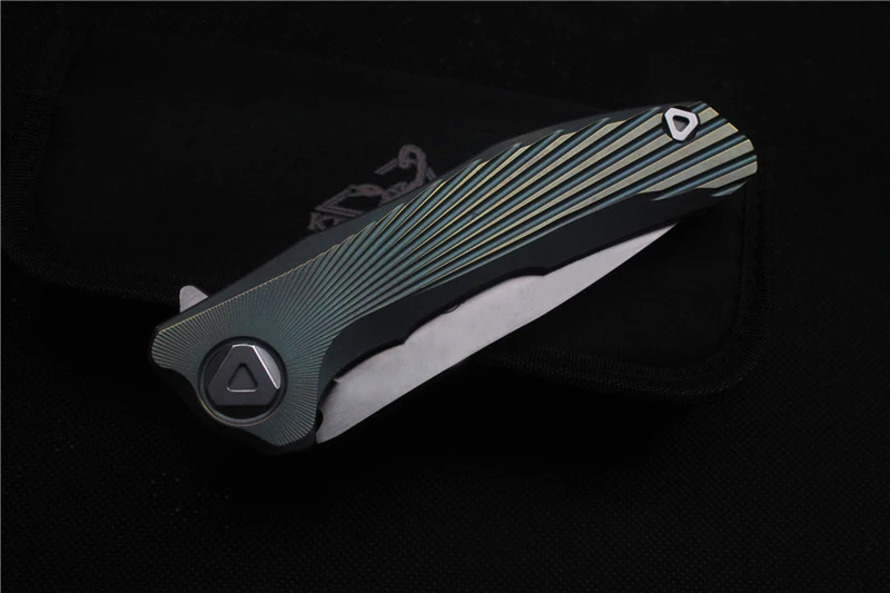 Бесплатная доставка новый карнавальный нож VENOM Kevin John лезвие: S35VN (сатин) Ручка: TC4