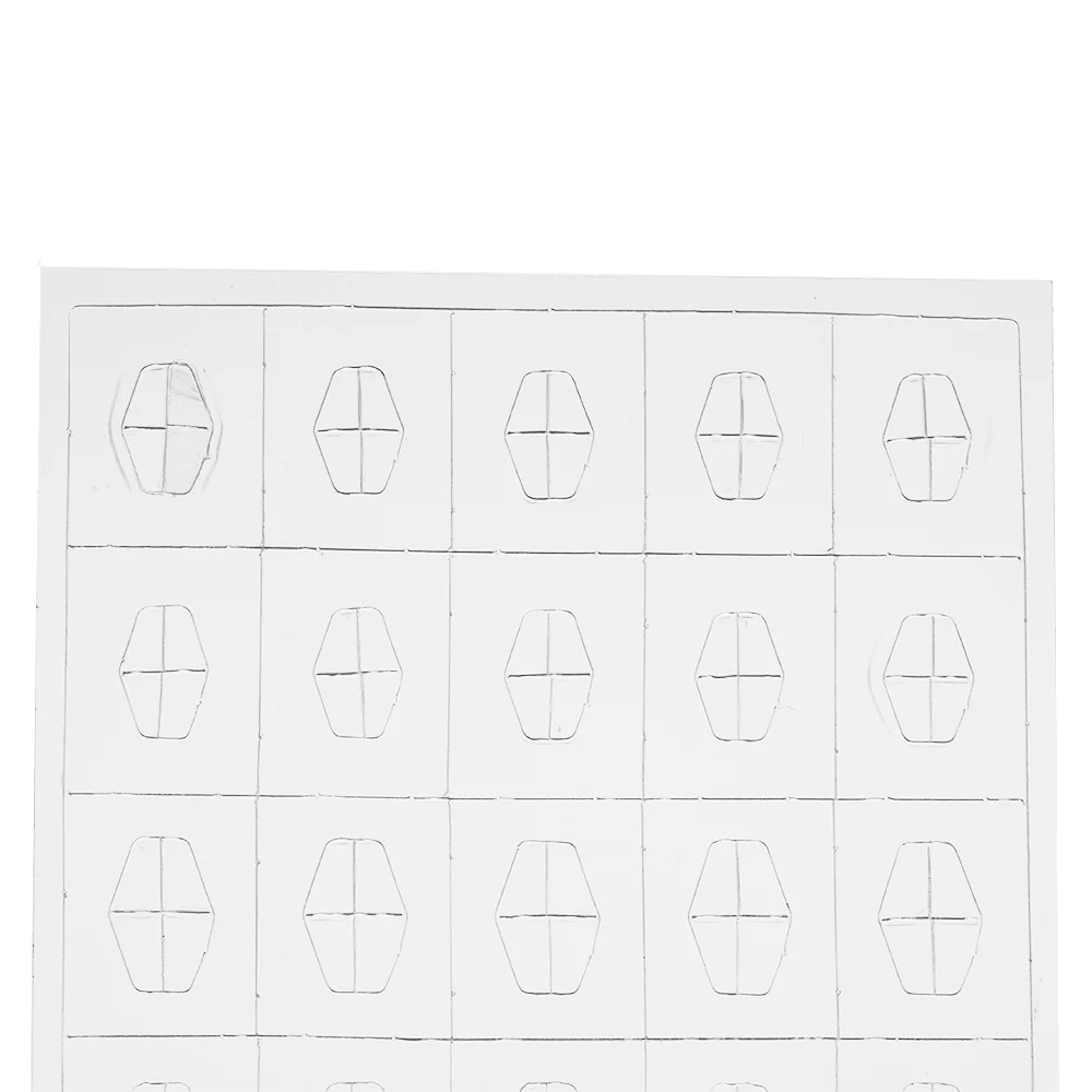 1 лист 3D наклейки для ногтей с драгоценными камнями полые японские прозрачные