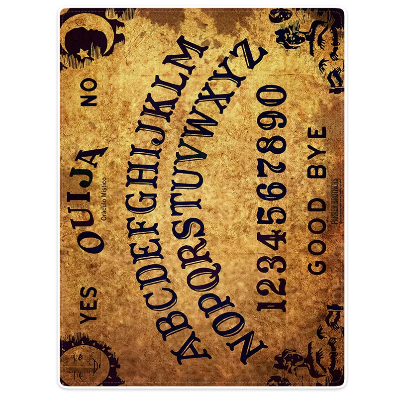 Blanket Comfort Warmth Soft Cozy Air conditioning Easy Care Machine Wash The Ouija Board | Дом и сад