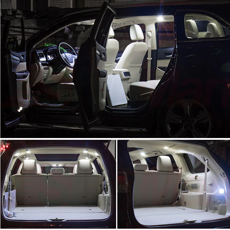 Shinman 11 шт. ошибок светодиодный Подсветка салона комплект для VW Golf 6 R 2012 2013
